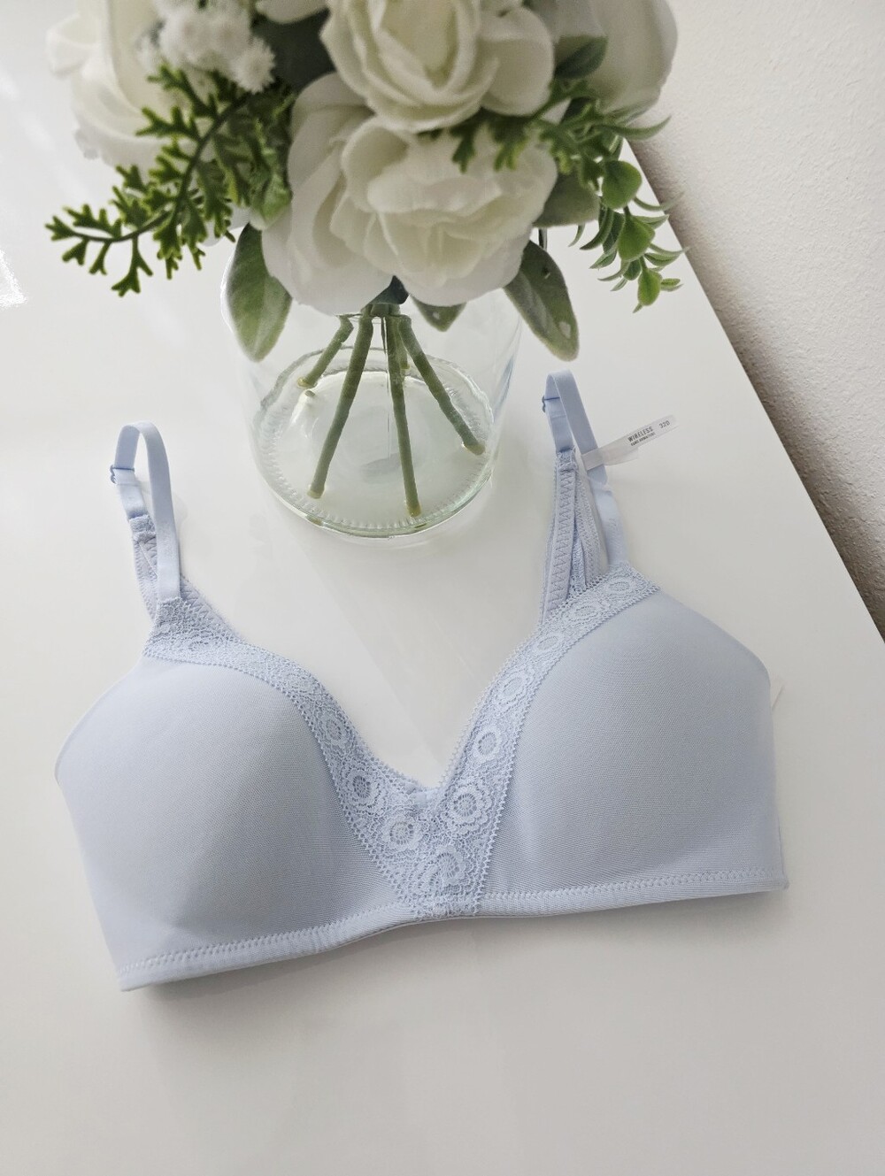 AERIE🫧 Wireless Lightly Lined Adjustable Straps Bra SIZE 32D